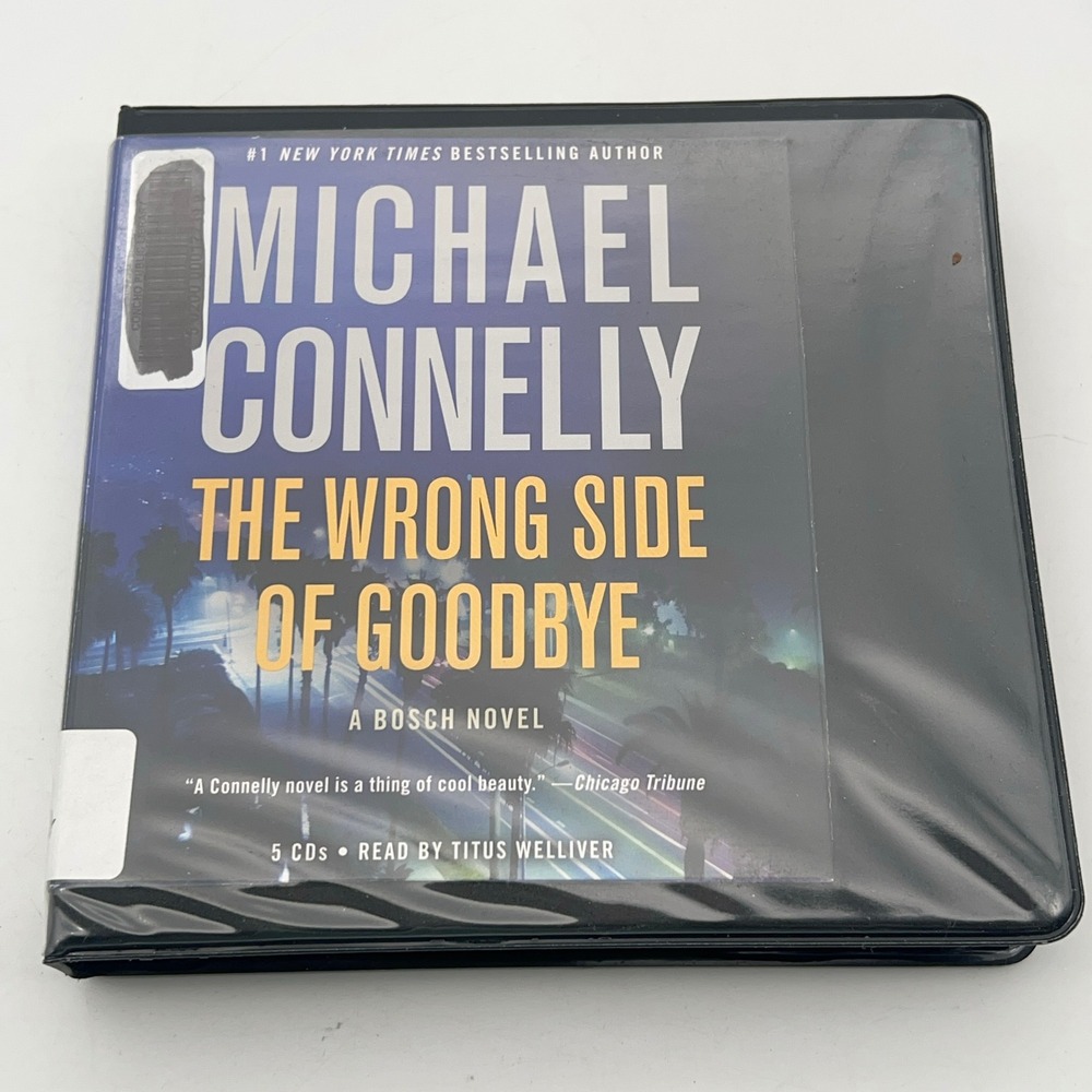 Michael Connelly The‎ Wrong Side of Goodbye Harry Bosch Novel Audiobook 5 CD Set
